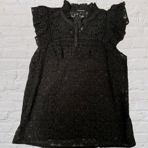 Black Lace Top